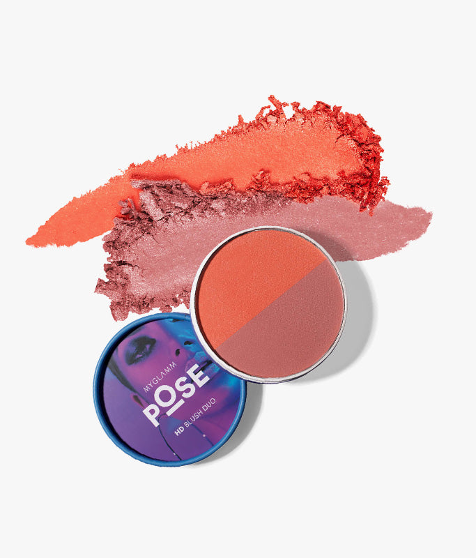 MyGlamm Pose HD Blush Duo Coral Punch